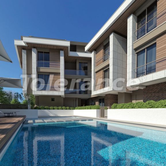 Квартира от застройщика в Коньяалты, Анталия с бассейном в рассрочку: купить недвижимость в Турции - 45550