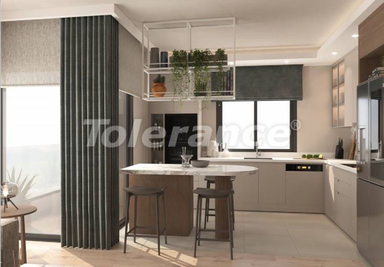 Квартира от застройщика в Коньяалты, Анталия с бассейном в рассрочку: купить недвижимость в Турции - 45556