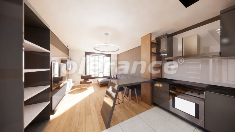 Квартира от застройщика в Коньяалты, Анталия с бассейном в рассрочку: купить недвижимость в Турции - 46292