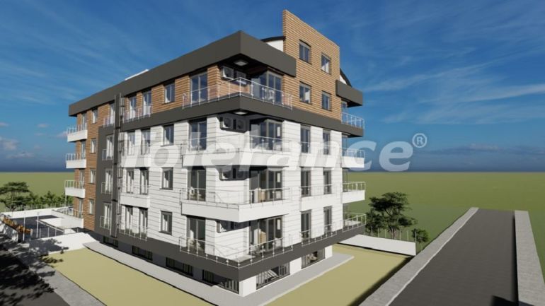 Квартира от застройщика в Коньяалты, Анталия с бассейном в рассрочку: купить недвижимость в Турции - 46302