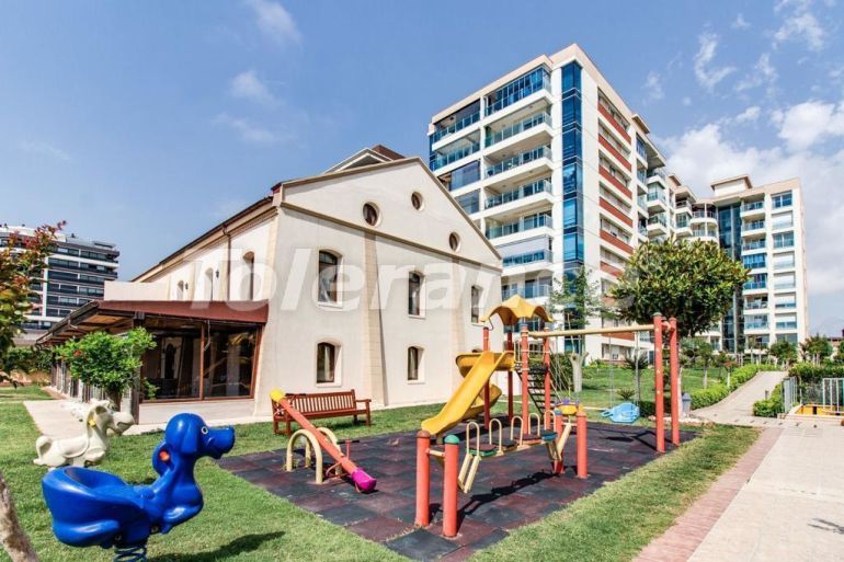 Квартира в Коньяалты, Анталия вид на море с бассейном: купить недвижимость в Турции - 52346