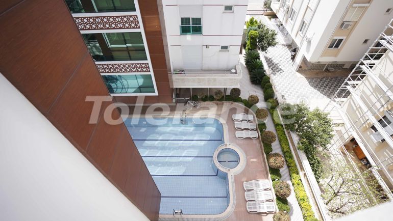 Квартира в Коньяалты, Анталия вид на море с бассейном: купить недвижимость в Турции - 52411