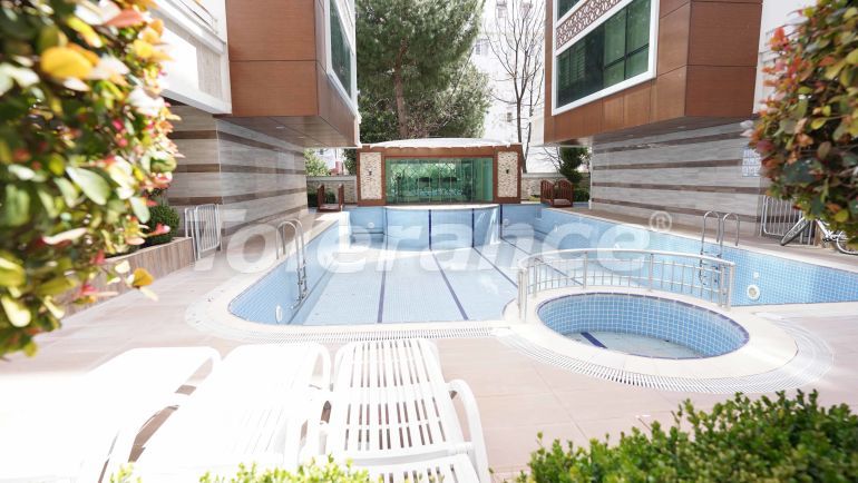 Квартира в Коньяалты, Анталия вид на море с бассейном: купить недвижимость в Турции - 52428