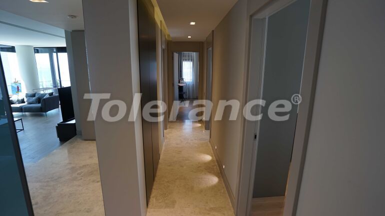 Квартира в Коньяалты, Анталия вид на море с бассейном: купить недвижимость в Турции - 56585