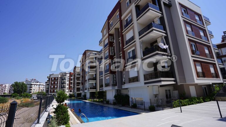 Квартира в Коньяалты, Анталия с бассейном: купить недвижимость в Турции - 57360