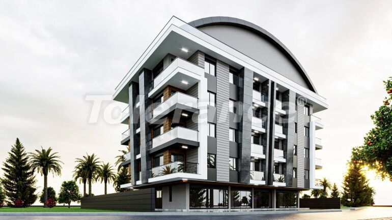 Квартира от застройщика в Коньяалты, Анталия с бассейном: купить недвижимость в Турции - 58482