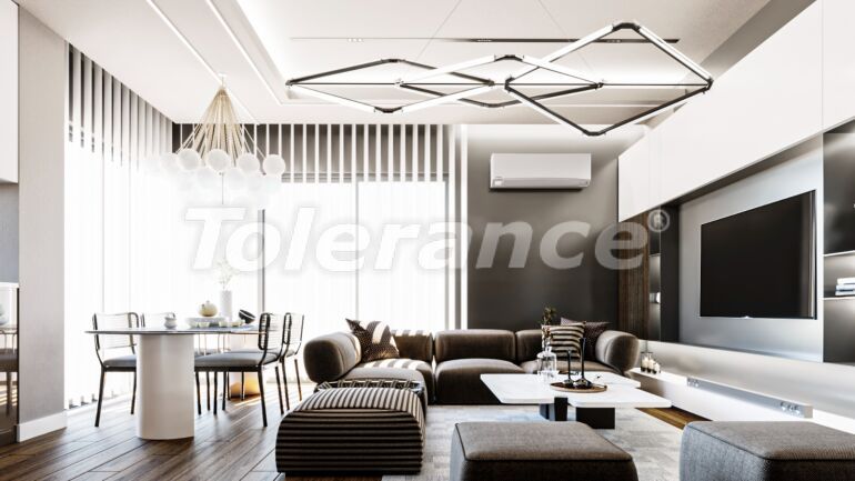 Квартира от застройщика в Коньяалты, Анталия с бассейном: купить недвижимость в Турции - 58632