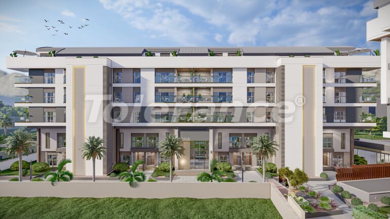 Квартира от застройщика в Коньяалты, Анталия с бассейном: купить недвижимость в Турции - 61151