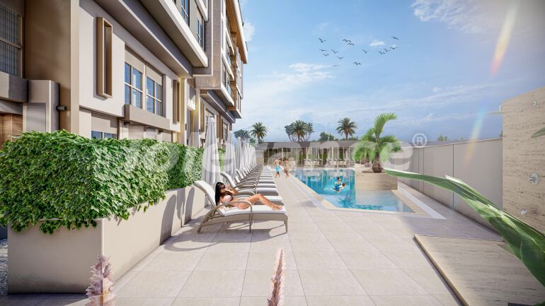 Квартира от застройщика в Коньяалты, Анталия с бассейном: купить недвижимость в Турции - 61154