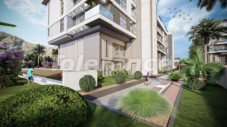 Квартира от застройщика в Коньяалты, Анталия с бассейном: купить недвижимость в Турции - 61160