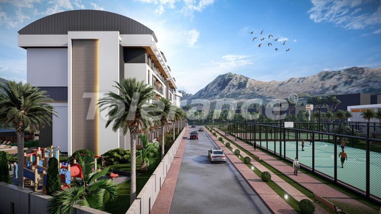 Квартира от застройщика в Коньяалты, Анталия с бассейном: купить недвижимость в Турции - 61167