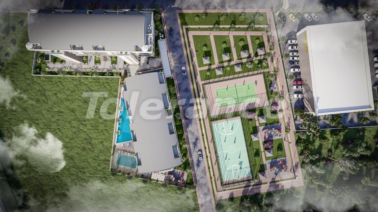 Квартира от застройщика в Коньяалты, Анталия с бассейном: купить недвижимость в Турции - 61172