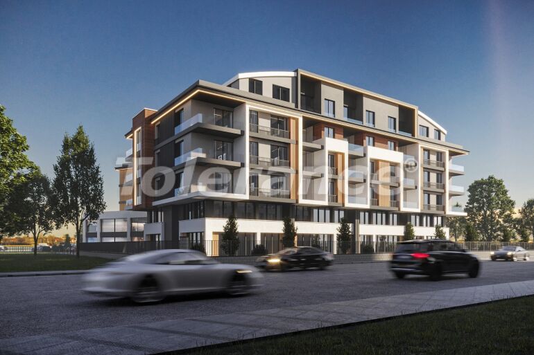 Квартира от застройщика в Коньяалты, Анталия с бассейном: купить недвижимость в Турции - 61361