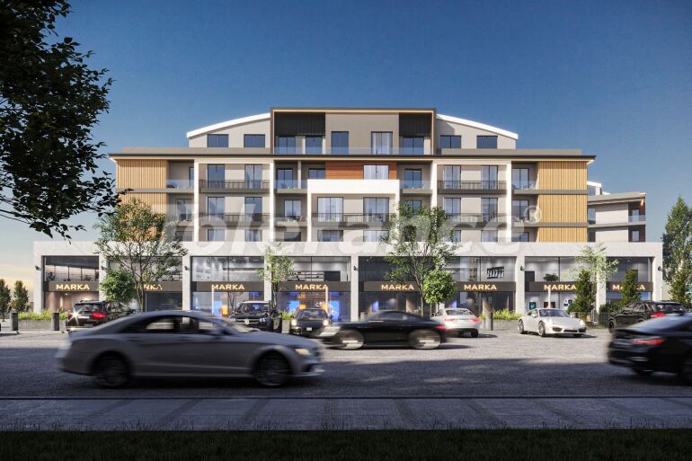 Квартира от застройщика в Коньяалты, Анталия с бассейном: купить недвижимость в Турции - 61363