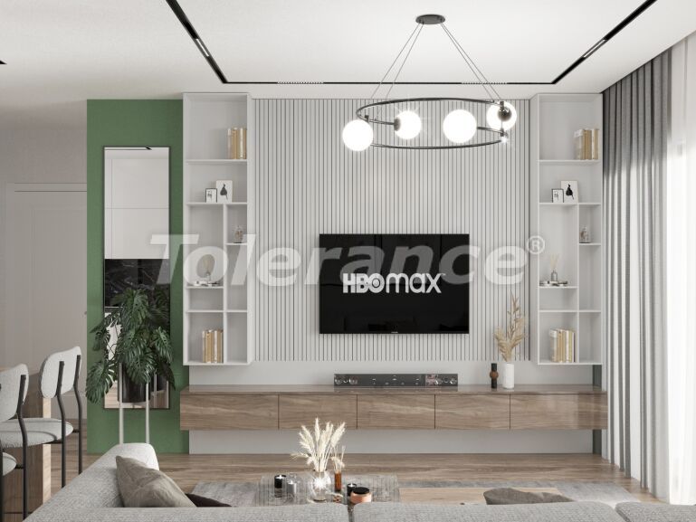 Квартира от застройщика в Коньяалты, Анталия с бассейном: купить недвижимость в Турции - 61368