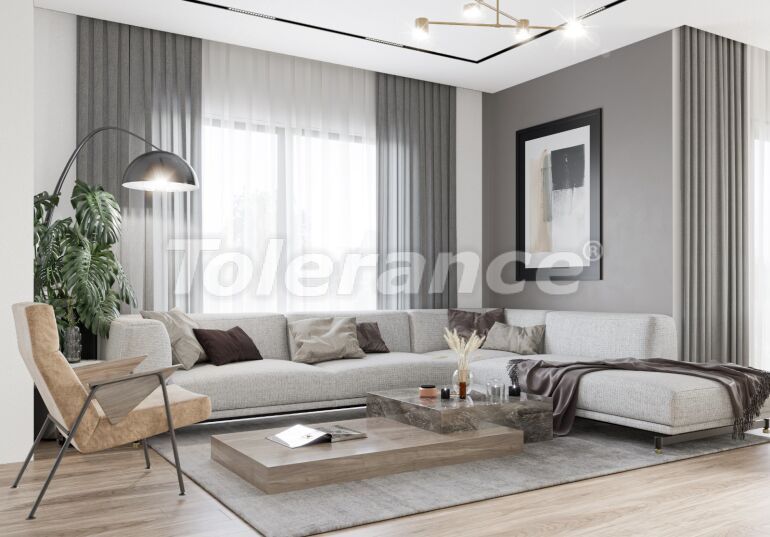 Квартира от застройщика в Коньяалты, Анталия с бассейном: купить недвижимость в Турции - 61370