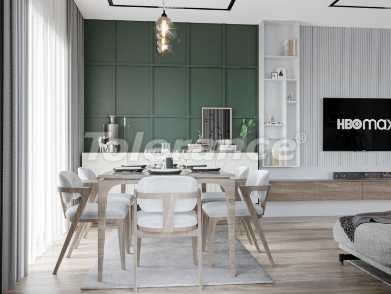 Квартира от застройщика в Коньяалты, Анталия с бассейном: купить недвижимость в Турции - 61372