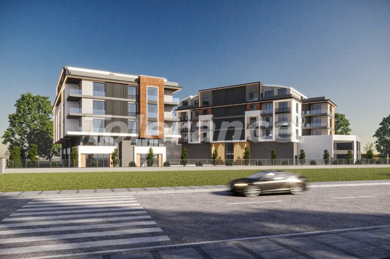 Квартира от застройщика в Коньяалты, Анталия с бассейном: купить недвижимость в Турции - 61388