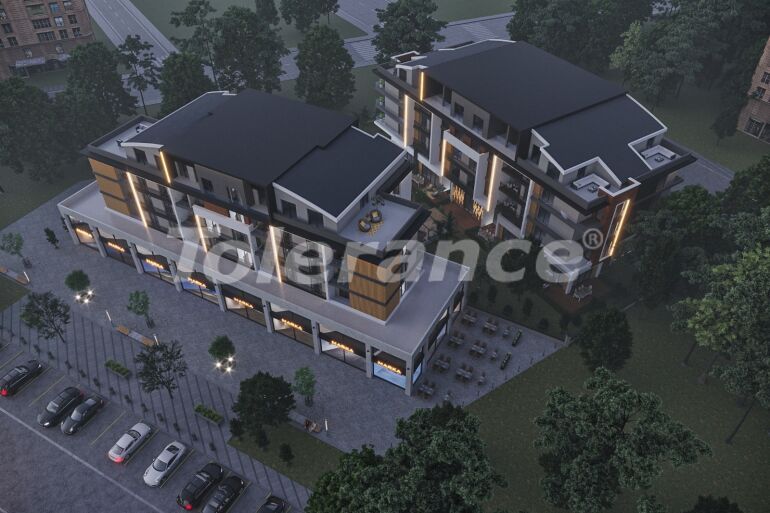 Квартира от застройщика в Коньяалты, Анталия с бассейном: купить недвижимость в Турции - 61390