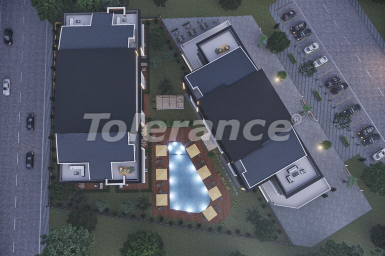 Квартира от застройщика в Коньяалты, Анталия с бассейном: купить недвижимость в Турции - 61395