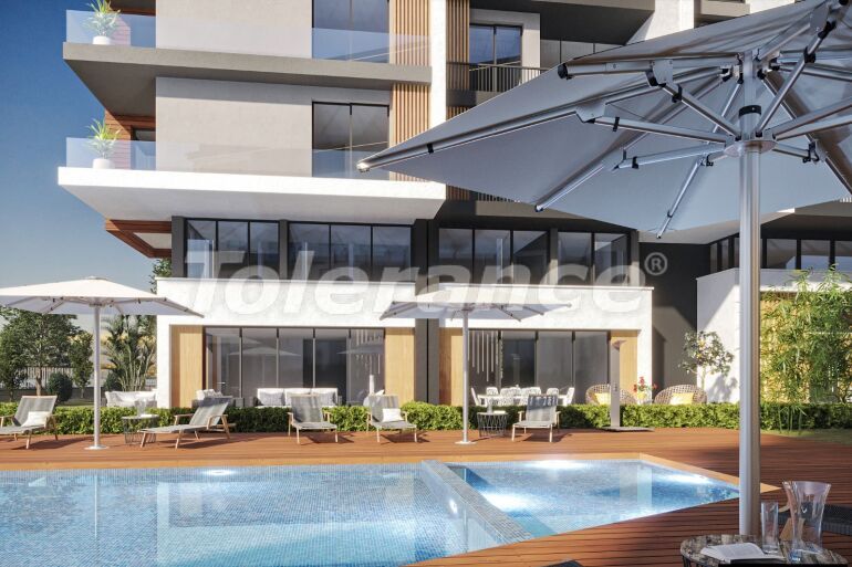 Квартира от застройщика в Коньяалты, Анталия с бассейном: купить недвижимость в Турции - 61399