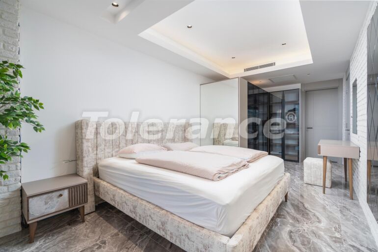 Квартира в Коньяалты, Анталия вид на море с бассейном: купить недвижимость в Турции - 64149