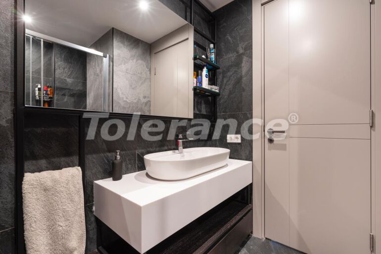 Квартира в Коньяалты, Анталия вид на море с бассейном: купить недвижимость в Турции - 64156