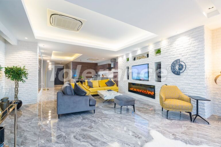 Квартира в Коньяалты, Анталия вид на море с бассейном: купить недвижимость в Турции - 64168