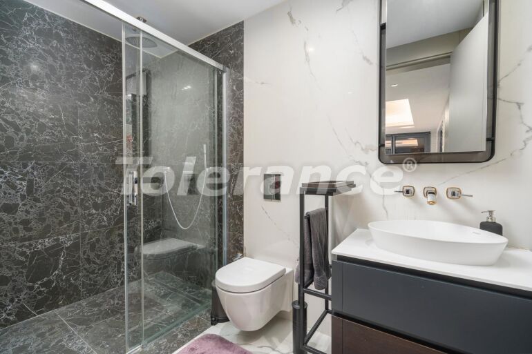 Квартира в Коньяалты, Анталия вид на море с бассейном: купить недвижимость в Турции - 64173