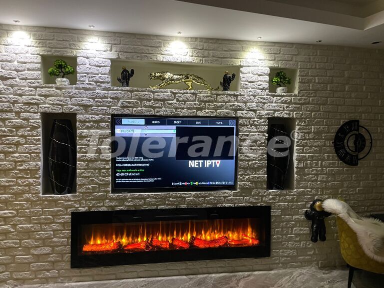 Квартира в Коньяалты, Анталия вид на море с бассейном: купить недвижимость в Турции - 64180