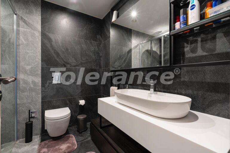 Квартира в Коньяалты, Анталия вид на море с бассейном: купить недвижимость в Турции - 64182