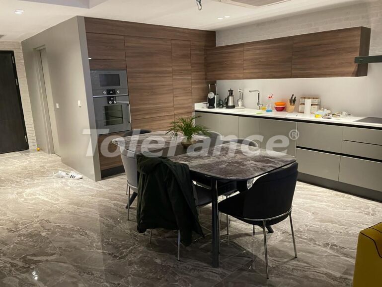 Квартира в Коньяалты, Анталия вид на море с бассейном: купить недвижимость в Турции - 64191