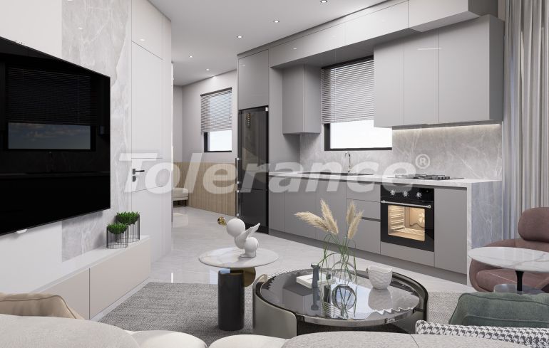 Квартира от застройщика в Коньяалты, Анталия с бассейном: купить недвижимость в Турции - 79307