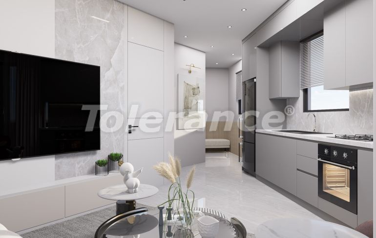 Квартира от застройщика в Коньяалты, Анталия с бассейном: купить недвижимость в Турции - 79308