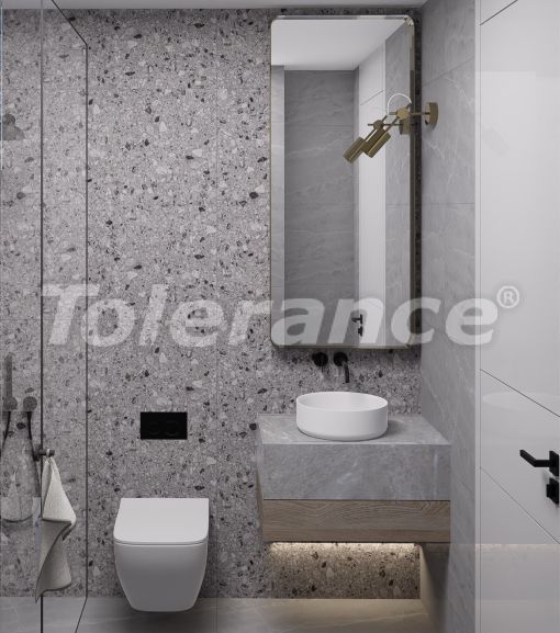 Квартира от застройщика в Коньяалты, Анталия с бассейном: купить недвижимость в Турции - 79322