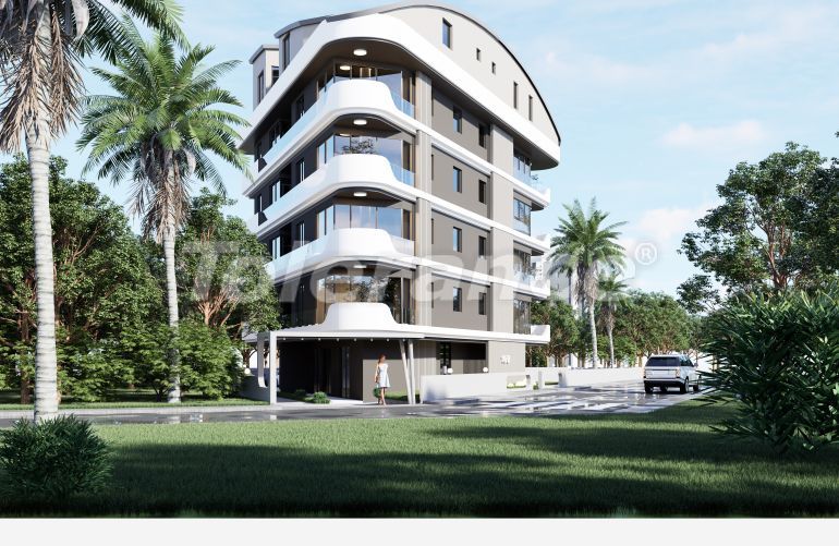 Квартира от застройщика в Коньяалты, Анталия с бассейном: купить недвижимость в Турции - 79324