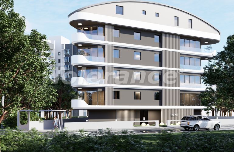 Квартира от застройщика в Коньяалты, Анталия с бассейном: купить недвижимость в Турции - 79325