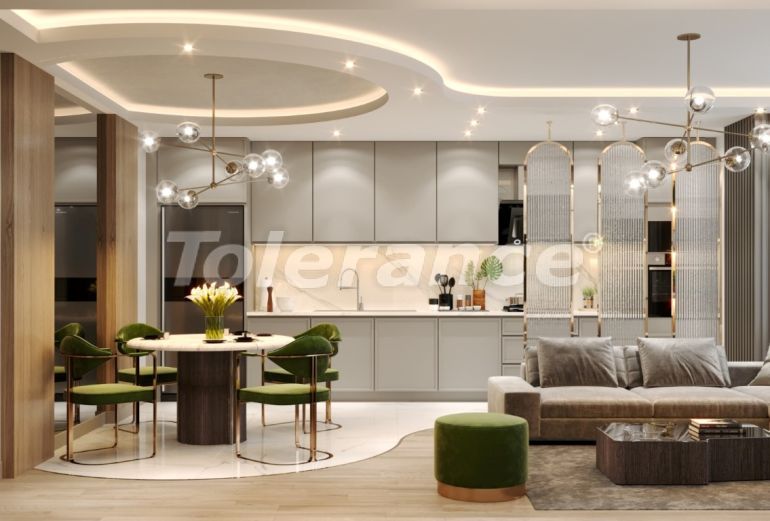 Квартира от застройщика в Коньяалты, Анталия с бассейном в рассрочку: купить недвижимость в Турции - 97828