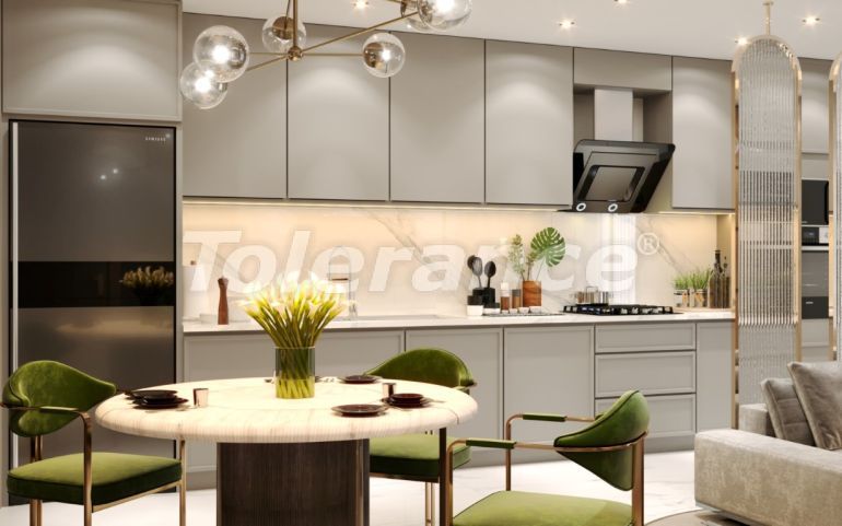 Квартира от застройщика в Коньяалты, Анталия с бассейном в рассрочку: купить недвижимость в Турции - 97829