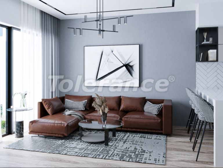 Квартира от застройщика в Коньяалты, Анталия с бассейном: купить недвижимость в Турции - 98819