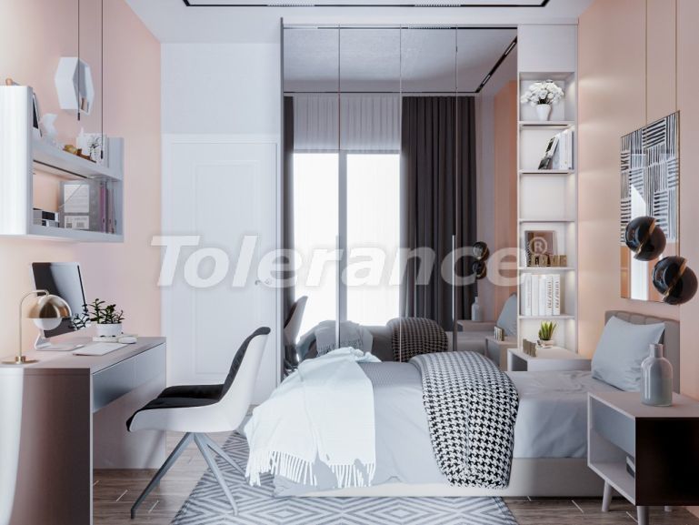 Квартира от застройщика в Коньяалты, Анталия с бассейном: купить недвижимость в Турции - 98826