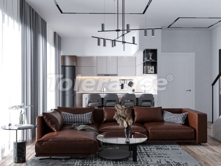 Квартира от застройщика в Коньяалты, Анталия с бассейном: купить недвижимость в Турции - 98828