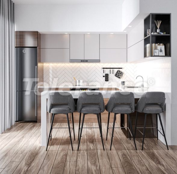 Квартира от застройщика в Коньяалты, Анталия с бассейном: купить недвижимость в Турции - 98830