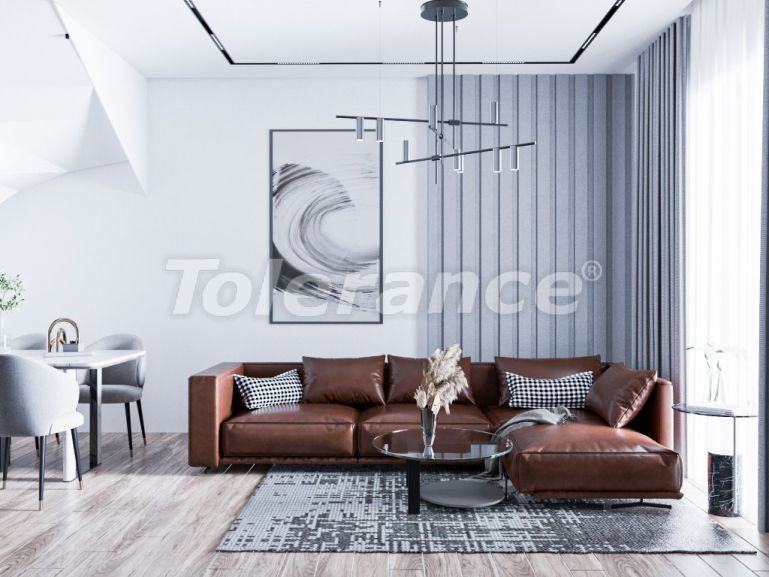 Квартира от застройщика в Коньяалты, Анталия с бассейном: купить недвижимость в Турции - 98834