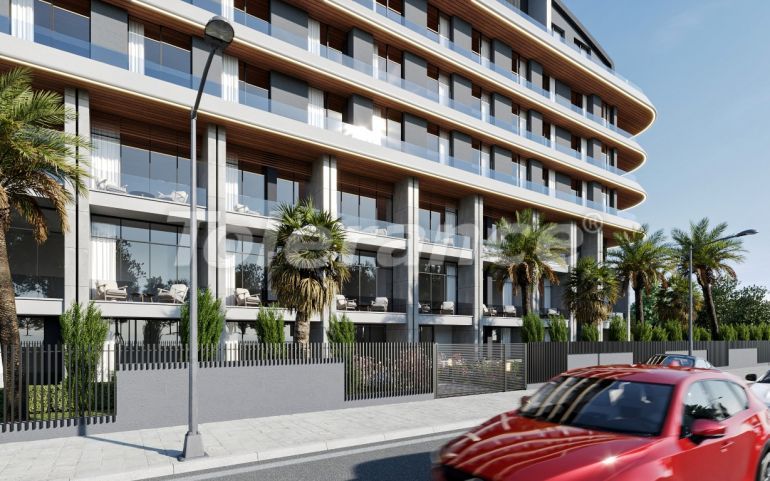 Квартира от застройщика в Коньяалты, Анталия с бассейном: купить недвижимость в Турции - 98838