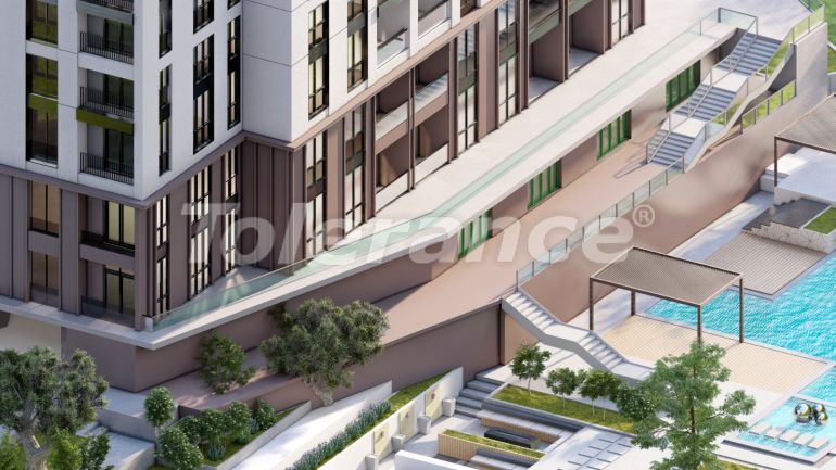Квартира от застройщика в Кючюкчекмедже, Стамбул с бассейном в рассрочку: купить недвижимость в Турции - 103229