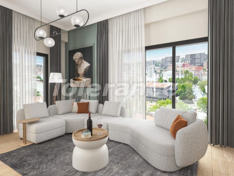 Квартира от застройщика в Кючюкчекмедже, Стамбул с бассейном в рассрочку: купить недвижимость в Турции - 103247