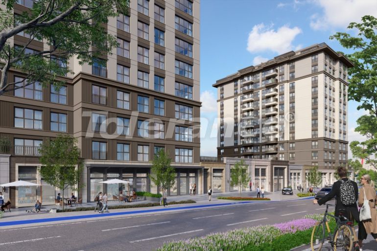 Квартира от застройщика в Кючюкчекмедже, Стамбул с бассейном в рассрочку: купить недвижимость в Турции - 129217