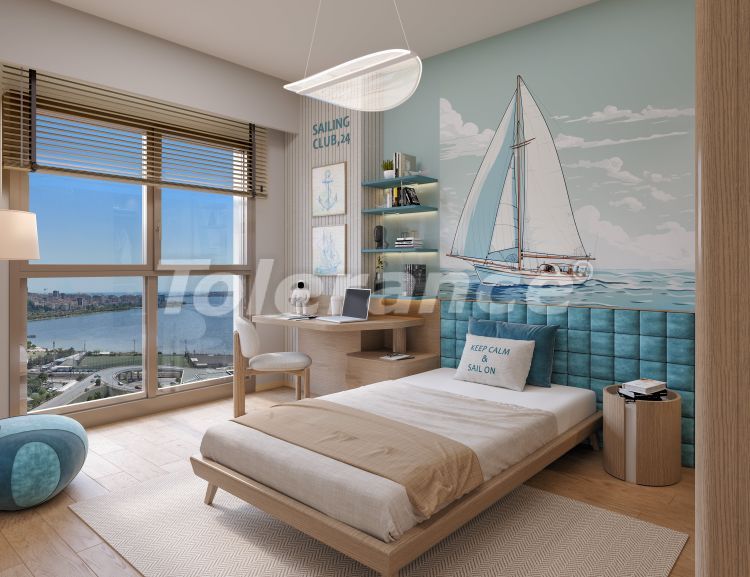 Квартира от застройщика в Кючюкчекмедже, Стамбул с бассейном в рассрочку: купить недвижимость в Турции - 129238