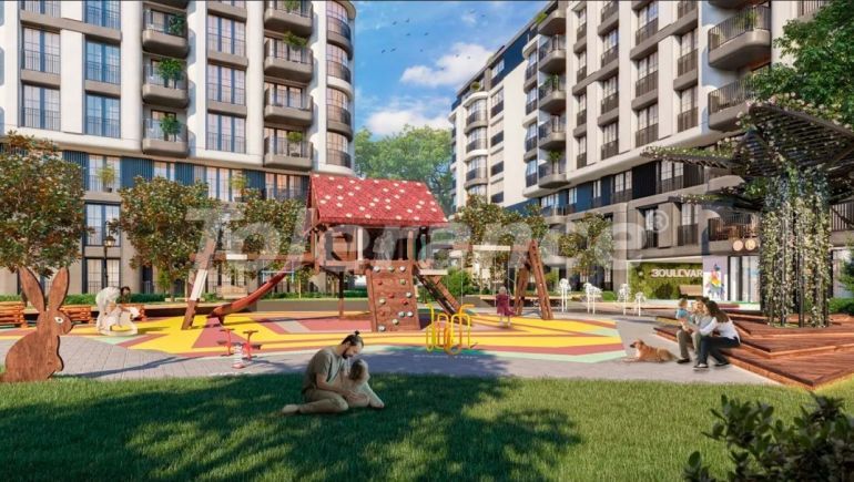 Квартира от застройщика в Кючюкчекмедже, Стамбул с бассейном в рассрочку: купить недвижимость в Турции - 129333